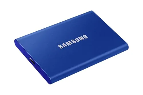 Samsung SSD Externe T7 1 To Bleu - vue 2