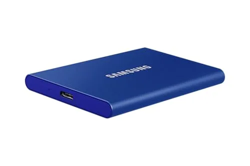 Samsung SSD Externe T7 1 To Bleu - vue 3