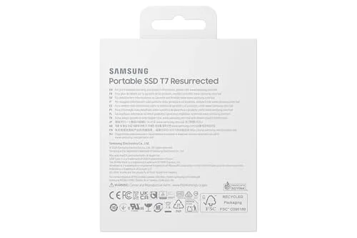 Samsung T7 Resurrected 1TB SSD Externe - vue 7