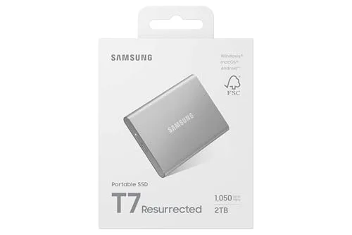 Samsung T7 Resurrected 2TB SSD Externe - vue 5