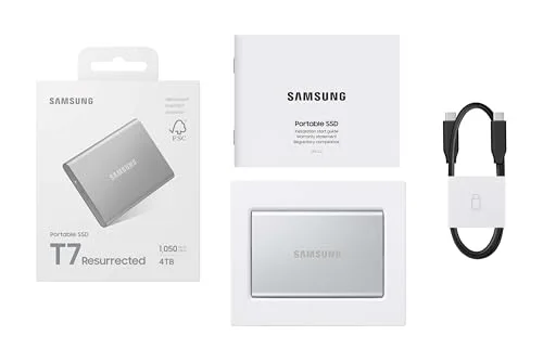 Samsung T7 Resurrected 4TB SSD Externe - vue 6