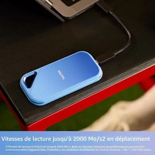 SanDisk Creator Pro SSD 4 To - vue 2