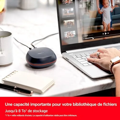 SanDisk Desk Drive SSD 4 To - vue 3