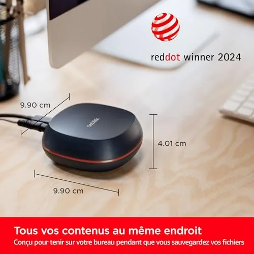 SanDisk Desk Drive SSD 8 To - vue 2