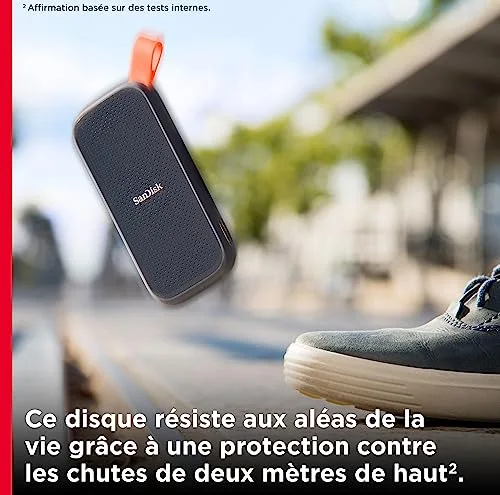 SanDisk E30 1 To SSD Externe - vue 5