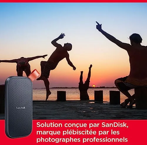SanDisk E30 1 To SSD Externe - vue 6