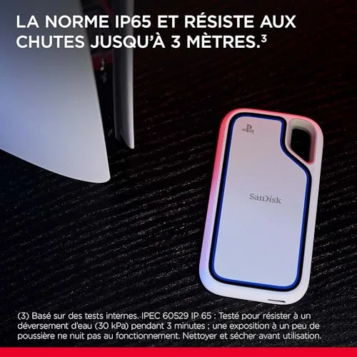 SanDisk Extreme Portable 2 To - vue 7