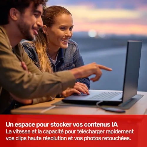 SanDisk Extreme Portable SSD V3 1 To - vue 4