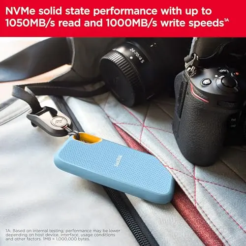 SanDisk Extreme Portable V2 2 To - vue 5