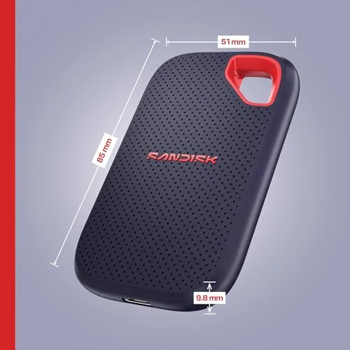 SanDisk Extreme Portable V3 4 To - vue 7