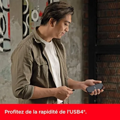 SanDisk Extreme PRO SSD 4 To USB4 - vue 2