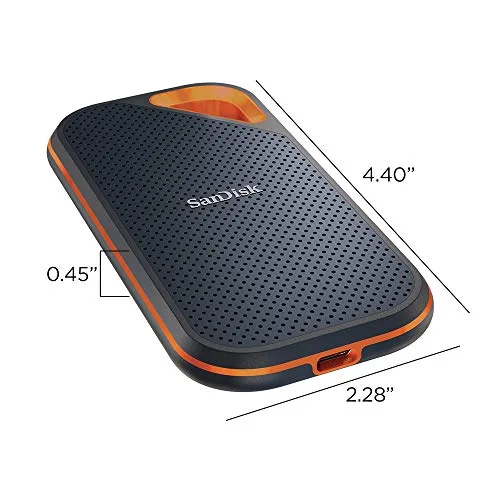 SanDisk Extreme Pro SSD Externe 2 To - vue 3