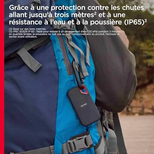 SanDisk Extreme SSD 8 To Externe - vue 7