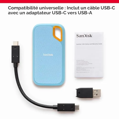SanDisk Extreme SSD Externe 1 To - vue 4
