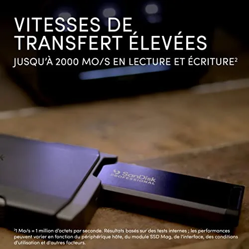 SanDisk PRO-BLADE TRANSPORT 1 To - vue 2