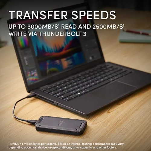 SanDisk PRO-G40 4TB SSD Thunderbolt 3 - vue 2