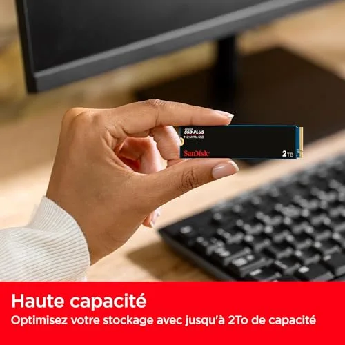 SanDisk SSD PLUS 1 To M.2 NVMe - vue 7