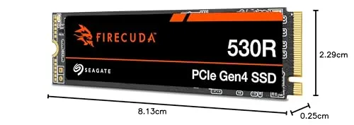 Seagate FireCuda 530R 1 To - vue 3