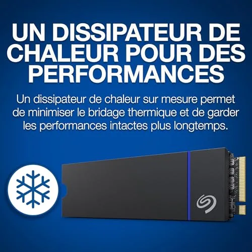 Seagate Game Drive PS5 2 To SSD NVMe - vue 3