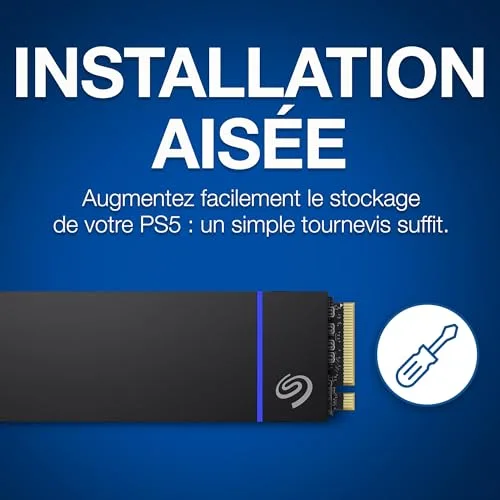 Seagate Game Drive PS5 2 To SSD NVMe - vue 7