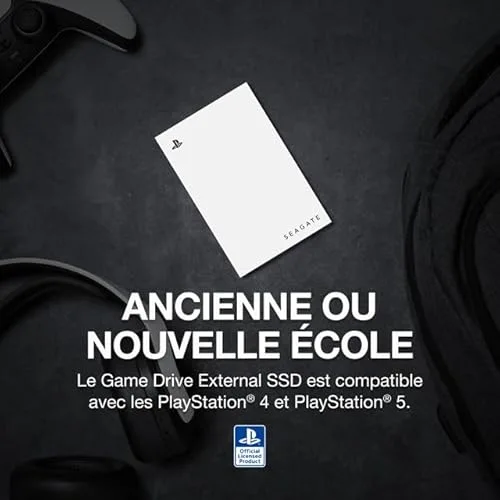 Seagate Game Drive PS5 SSD 2 To - vue 3