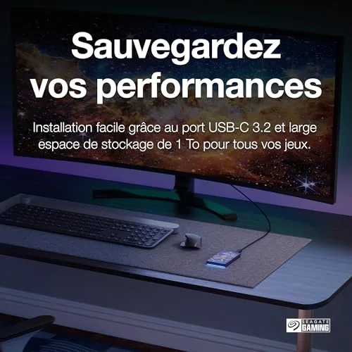 Seagate STMU1000402 SSD 1TB Genshin Impact - vue 6