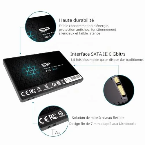 Silicon Power A55 128 Go - vue 6