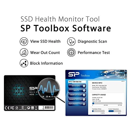 Silicon Power Ace A55 SSD 1 To - vue 5