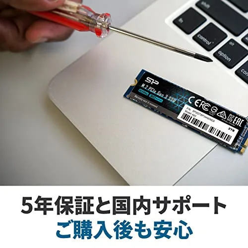 Silicon Power P34A60 1 To SSD M.2 NVMe - vue 4