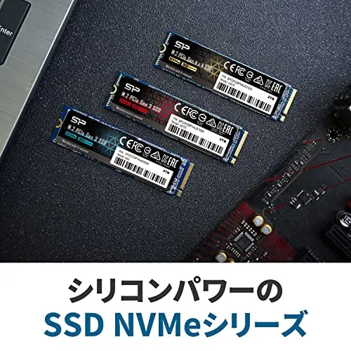Silicon Power P34A60 1 To SSD M.2 NVMe - vue 5