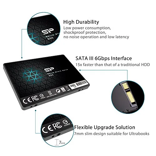 Silicon Power S55 480 GB SSD - vue 7