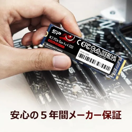 Silicon Power UD85 2 To SSD M.2 PCIe 4.0 - vue 7