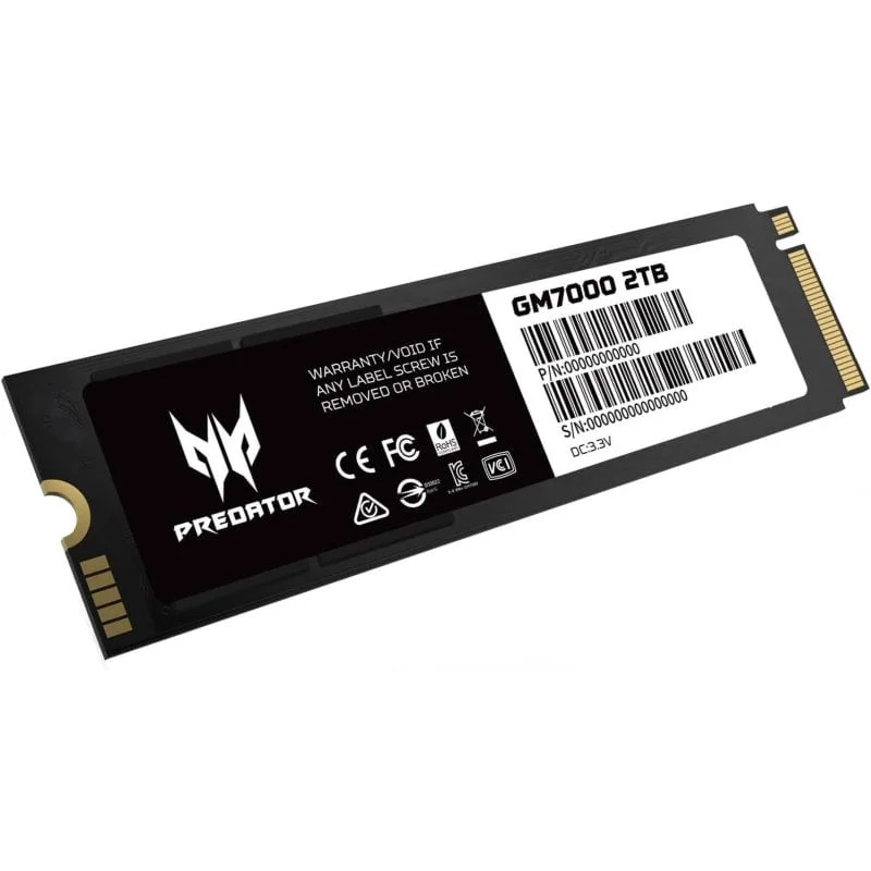 SSD Acer Predator GM7000 2 To PCIe 4.0