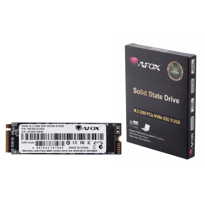 SSD AFOX ME300-512GN 512GB M.2 NVMe