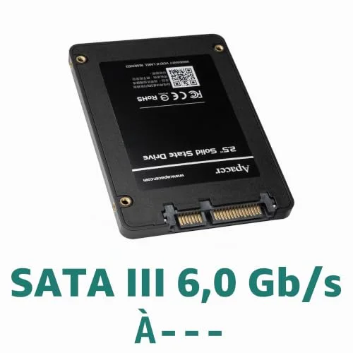 SSD Apacer AS350X 1TB SATA - vue 4