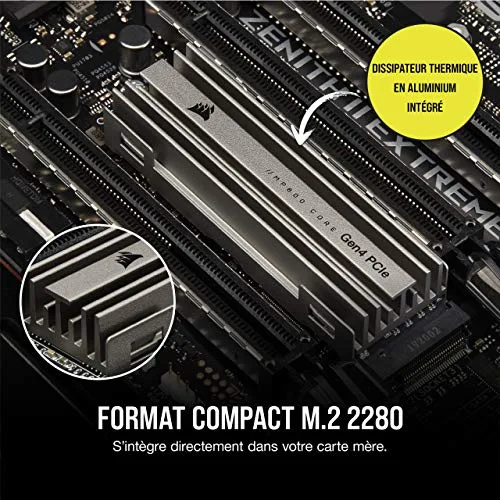 SSD Corsair MP600 CORE 2 To - vue 6