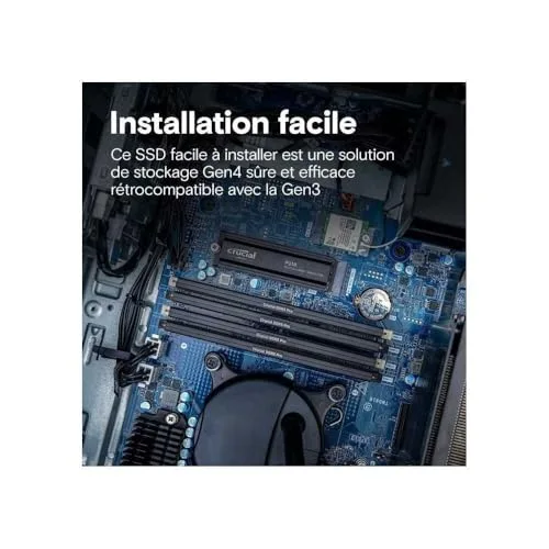 SSD Crucial P310 1 To PCIe Gen4 - vue 5