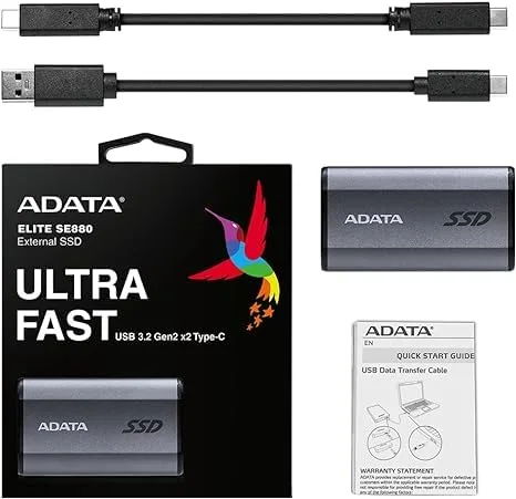 SSD Externe ADATA Elite SE880 500 Go - vue 7