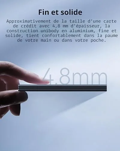 SSD Externe Lexar SL500 1 To - vue 8