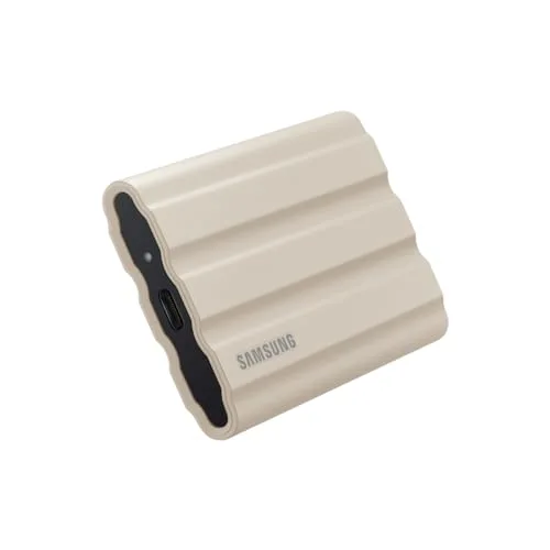 SSD Externe Samsung T7 Shield 2 To Beige - vue 4