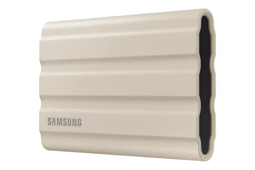 SSD Externe Samsung T7 Shield 2 To Beige - vue 5