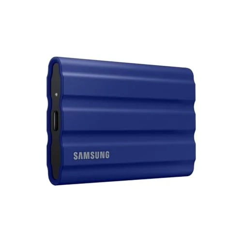 SSD Externe Samsung T7 Shield 2 To Bleu - vue 2