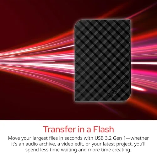 SSD Externe Verbatim Store'N'Go 512 Go Noir - vue 5