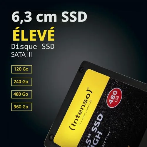 SSD Intenso 240 Go 2.5" 520 Mo/s - vue 3