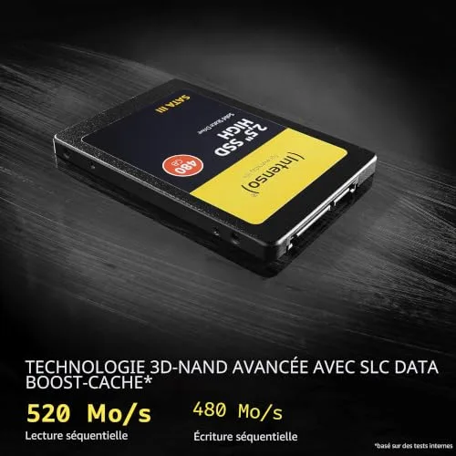 SSD Intenso 240 Go 2.5" 520 Mo/s - vue 4