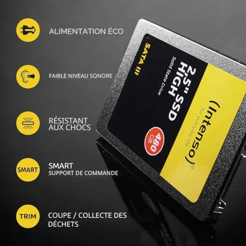 SSD Intenso 240 Go 2.5" 520 Mo/s - vue 5