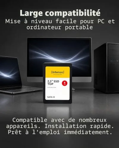 SSD Intenso 3812480 4TB SATA III - vue 5
