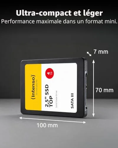 SSD Intenso 3812480 4TB SATA III - vue 6