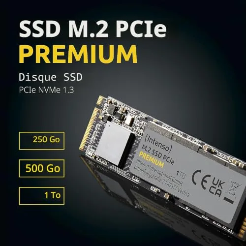 SSD Intenso 3835460 1TB M.2 NVMe - vue 2