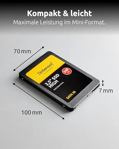 SSD Intenso High 960GB SATA III - vue 7